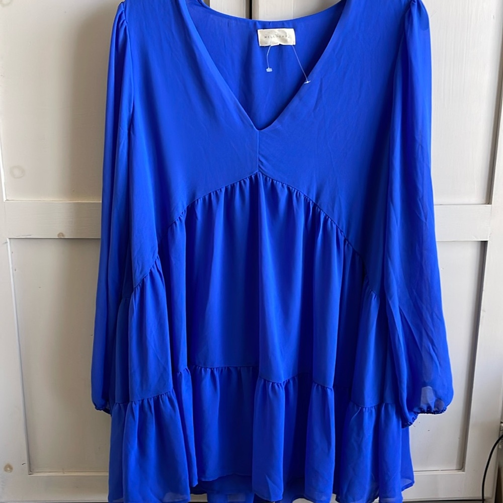 Melloday Layered L/S Blouse XL
